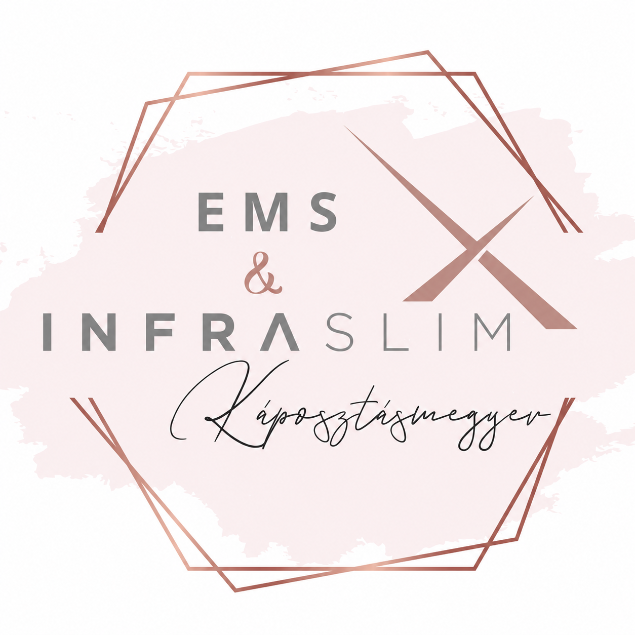 EMS & InfraslimX Káposztásmegyer arculati logó – Postpartum Restart program